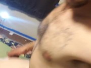 Cums all over my face 2/16