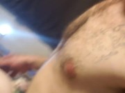 Cums all over my face 3/16