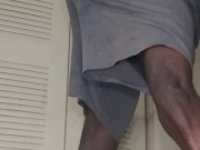 Hot guy talking dirty daddy's horny and ready to stretch your slutty tight pussy out huge cumload! 1/16