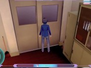 I ruined the school's club room forever with Tennis Racket Girl - Koikatsu Party Gameplay