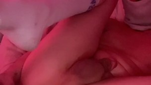 Playing with my dildo and smooth hole :)