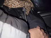 Hot slutty girl sucks my virgin dick after a night out 15/16