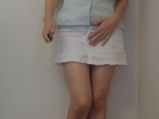 Twitterのフォロワーさんからプレゼントして頂いた固定バンド付きローターで遊んでみました。 3/16