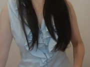 Twitterのフォロワーさんからプレゼントして頂いた固定バンド付きローターで遊んでみました。 5/16