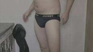 Friend recording me in the bath