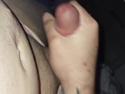 Jerking in new pink thong 11/16