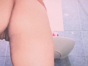 She swallows all the milk, my STEP-DAUGHTER's pussy is full of milk, homemade amateur. 7/16