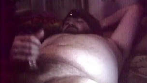 Masturbating with an old camcorder