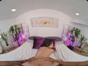 Sexy latina Summer Col enjoys your hard cock up her tight asshole until you cum deep inside her mouth in VR 10/16