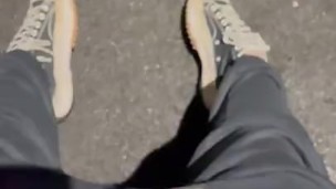 Cumpilation! Sexy teen cumming in public!