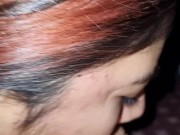 Blowjob primer plano