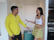 Vino de vacaciones con hambre de verga y me corri en su cara - LynnScream x NicoRD 2/16