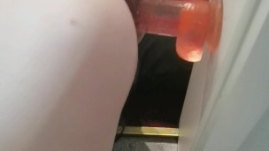 Anal dildo right after work because I was horny all day