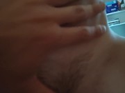 Hot home fuck with warm thick creampie in pussy 9/16