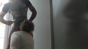 Deep throat fuck