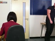 CFNM office dominas suck cock in group 2/16