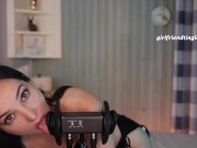 ASMR hot girlfriend tells you how she'd suck your cock JOI & DIRTY TALK