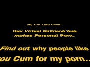 Babe surprises him with cum in mouth blowjob LIVE on webcam during vibrator masturbation orgasm - Lelu Love 15/16