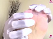 Cinderella white stockings foot fetish 7/16