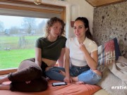 Ersties - Ana Enjoys a Hot Toe Fucking From Friend 9/16