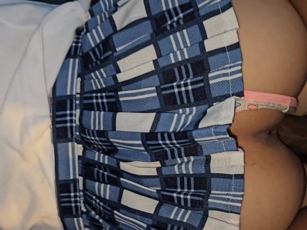 student fucks with her teacher when he goes home to teach her