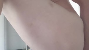 Cum with dildo in my ass