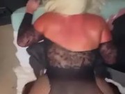 *THAT BOUNCE BACK* Chloe Blacc throws her big juicy booty back on big beautiful BBC 2/16