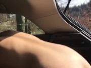 Cheat on my BF in the car 16/16