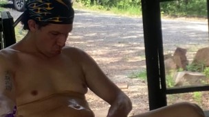Masturbate Outside in Front of Neighbors