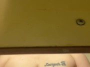 Playing with my boobs before my bath 12/16