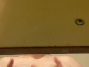 Playing with my boobs before my bath 15/16