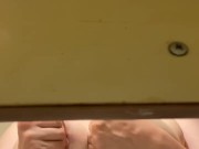 Playing with my boobs before my bath 8/16