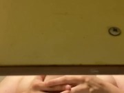 Playing with my boobs before my bath part 2 13/16