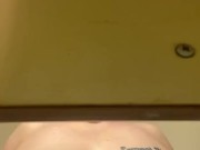 Playing with my boobs before my bath part 2 15/16