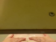 Playing with my boobs before my bath part 2 2/16