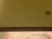 Playing with my boobs before my bath part 2 8/16