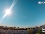 Big Ass Brunette Barbara Bieber Got Her Pussy Fucked By Older Roommate - HORNY HOSTEL 5/16