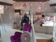 MOM Hot raven haired stunner with big tits and a juicy big ass gets creampied 4/16