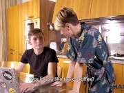 SHAME4K. Dude finds nude pics of stepmother's friend and uses it to seduce her 3/16