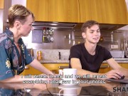 SHAME4K. Dude finds nude pics of stepmother's friend and uses it to seduce her 6/16