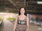 Nasty Bitch Cassie Fire Penetrated Deep Outdoors - MAMACITAZ 1/16