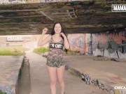 Nasty Bitch Cassie Fire Penetrated Deep Outdoors - MAMACITAZ 2/16