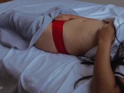 MORNING ORGASM | masturbating in bed 5/16