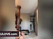 Babe selfies right after cumshot in mouth facial, figuring out new monokinis & bodystockings, cuckold JOI & more - Lelu Love 8/16