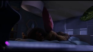Dragon Hyper Cock Bedroom Growth Animation