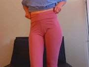 THIS IS HOW I GO SHOPPING WHEN I'M HORNY, lovense lush, butt leggings, crop top - Ela Stance 15/16