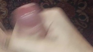Big cumshot from virgin boy