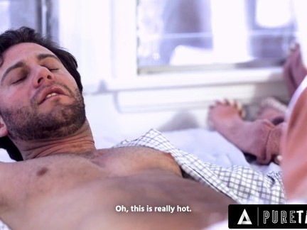 PURE TABOO Hot Blonde Kenzie Anne Receives Surprise Creampie From Compulsive Liar