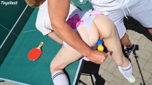 Table Tennis Goes Into Something Crazy