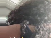 She sucked my cum out right in front of her boyfriend house in the middle of the street 🏠😈🤤 10/16